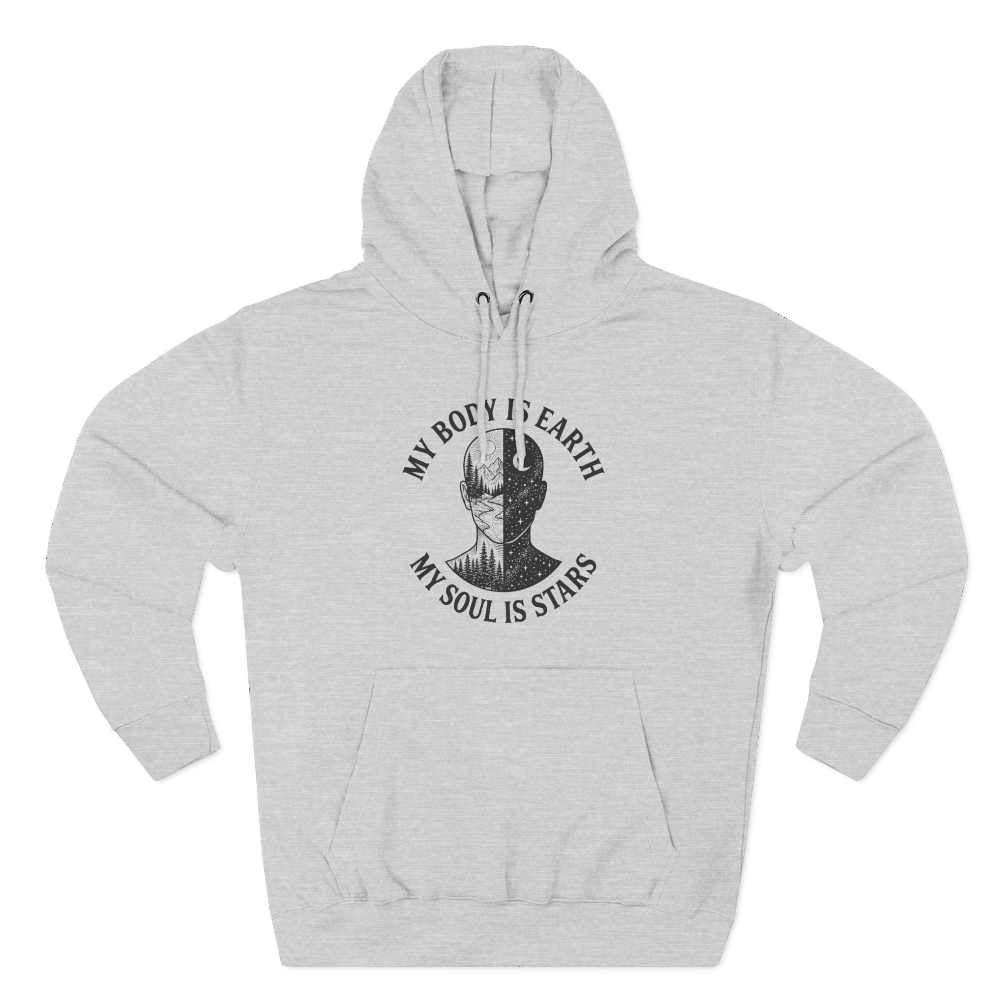 My Body Is Earth Cosmic Premium Unisex Hoodie