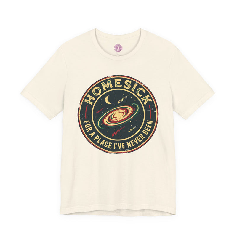 Homesick For The Galaxy Retro Emblem Premium Unisex T-Shirt