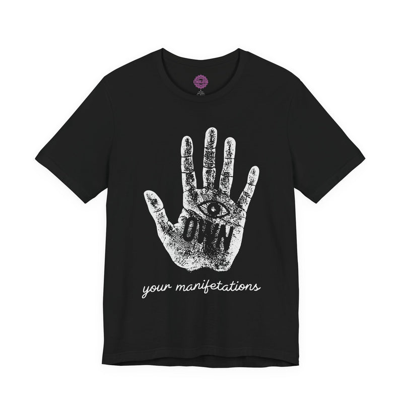 Own Your Manifestations Hamsa Eye Premium Unisex T-Shirt
