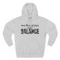 More Than Poses Found Balance Yoga Premium Unisex Hoodie