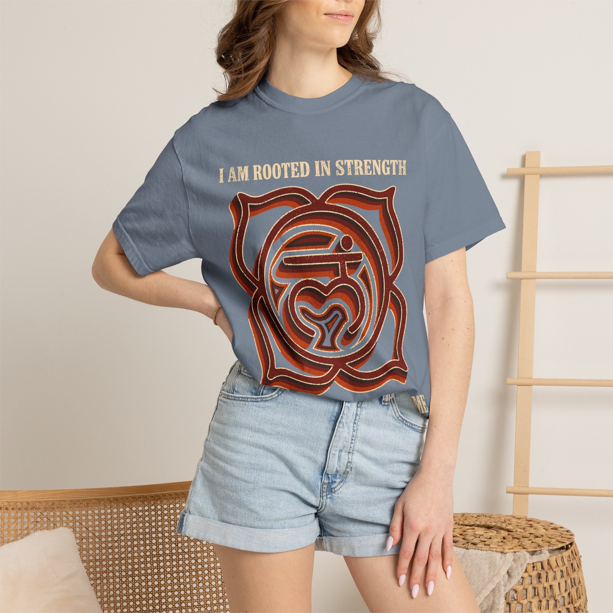 I Am Rooted in Strength No Storm Can Break Me Root Chakra Comfort Colors® Unisex T-Shirt