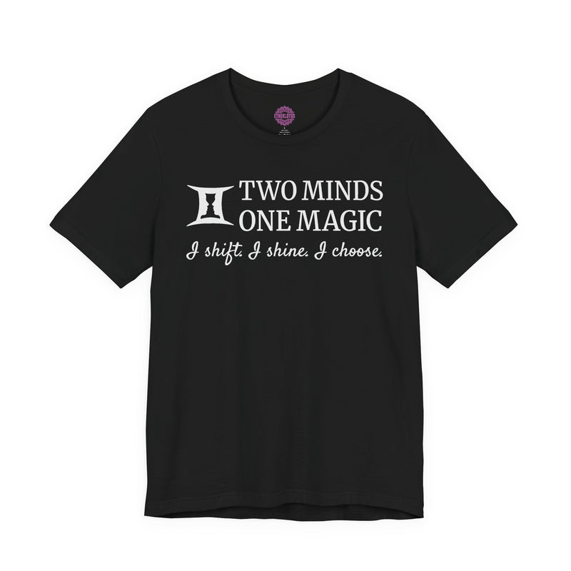 Gemini Two Minds One Magic Premium Unisex T-Shirt