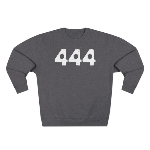 444 Angel Number Sovereign Shield Premium Unisex Sweatshirt
