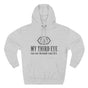 Third Eye Ajna Chakra Spiritual Humor Vintage Graphic Premium Unisex Hoodie