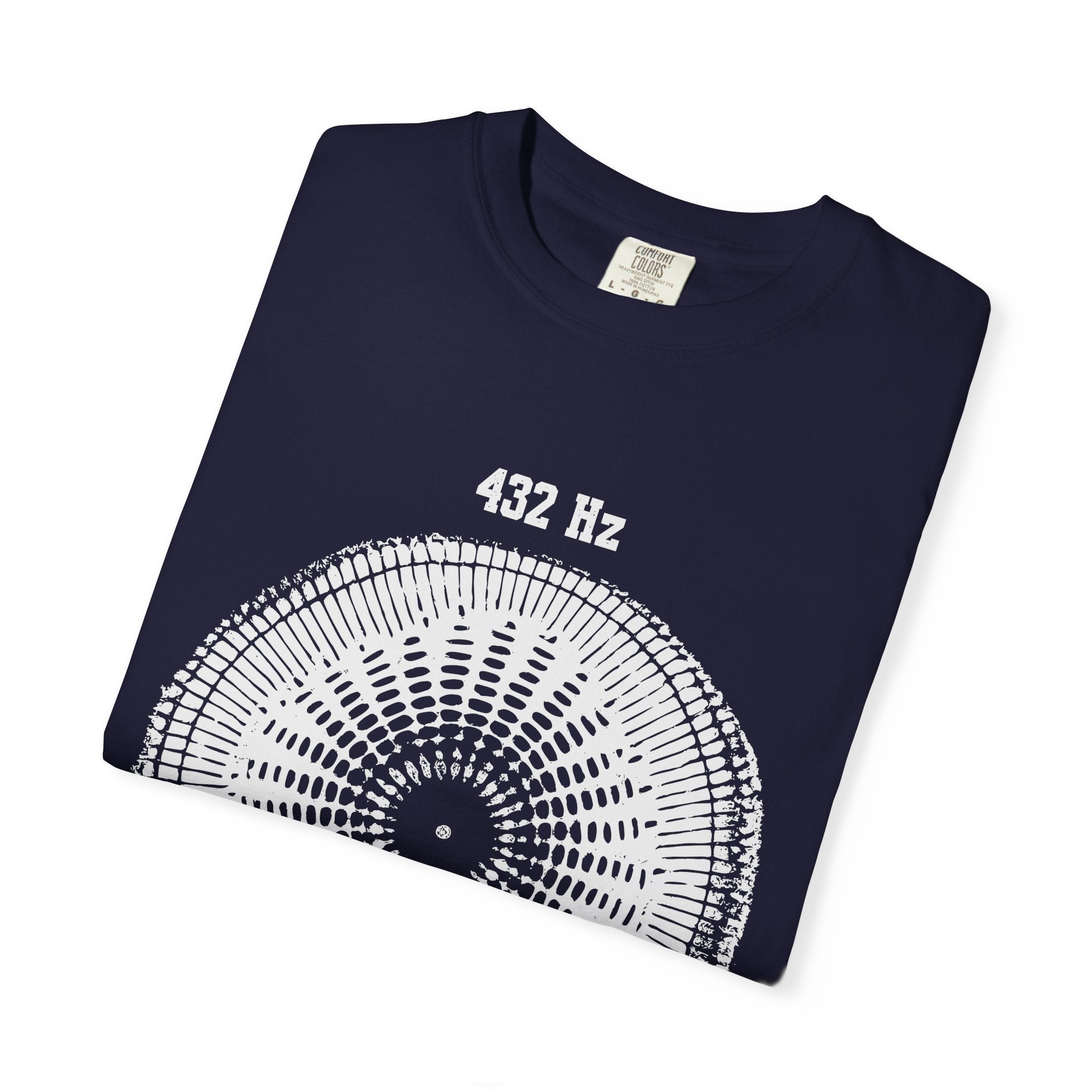 432 Hz Natural Tuning Cymatics Sacred Frequency Wellness Comfort Colors® Unisex T-Shirt