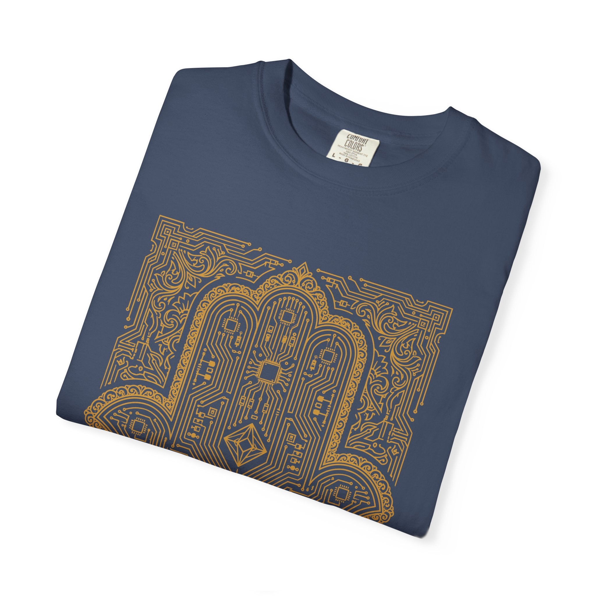 Sacred Circuit Hamsa Divine Protection Comfort Colors® Unisex T-Shirt