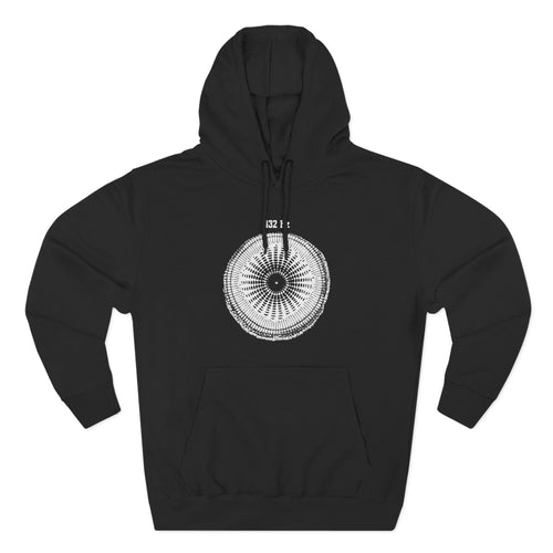 432 Hz Natural Tuning Cymatics Sacred Frequency Sound Premium Unisex Hoodie