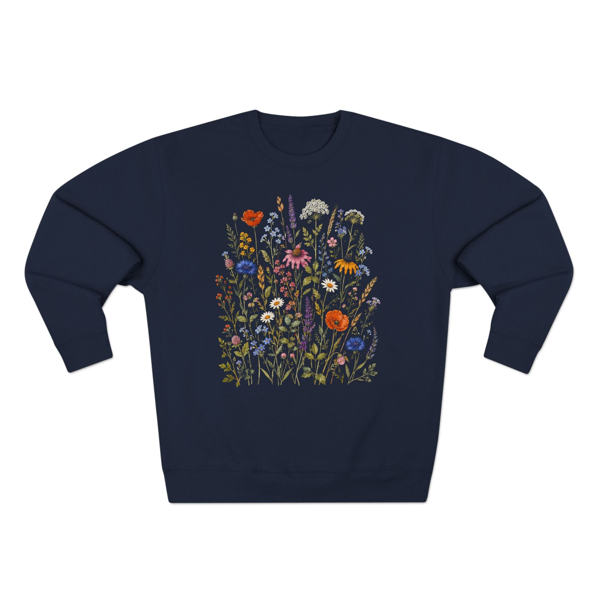 Sacred Wildflower Garden Premium Unisex Sweatshirt