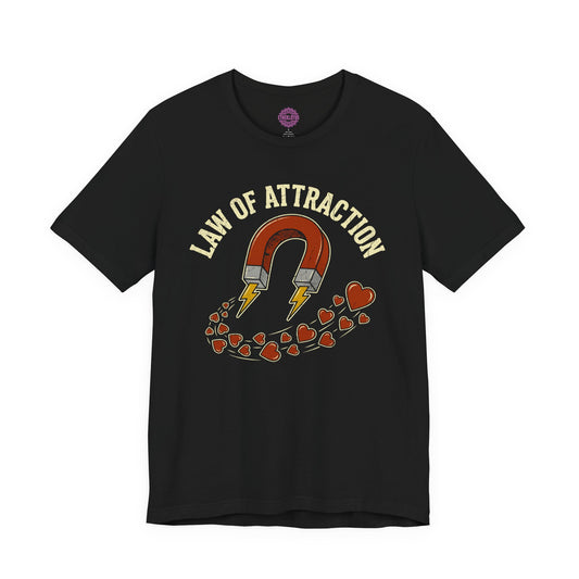Law of Attraction Magnet Love Premium Unisex T-Shirt