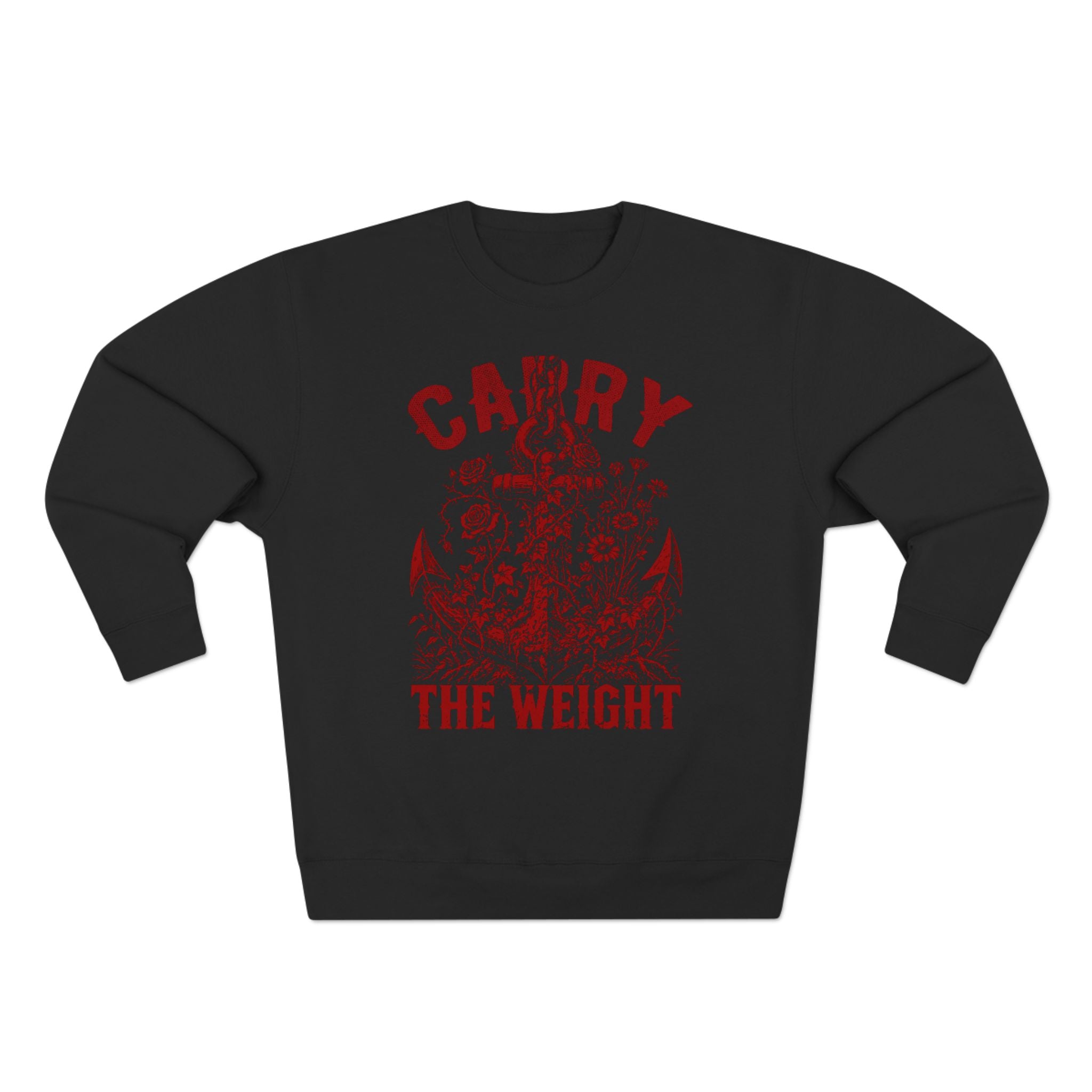 Carry the Weight Emotional Grounding Premium Unisex Sweatshirt