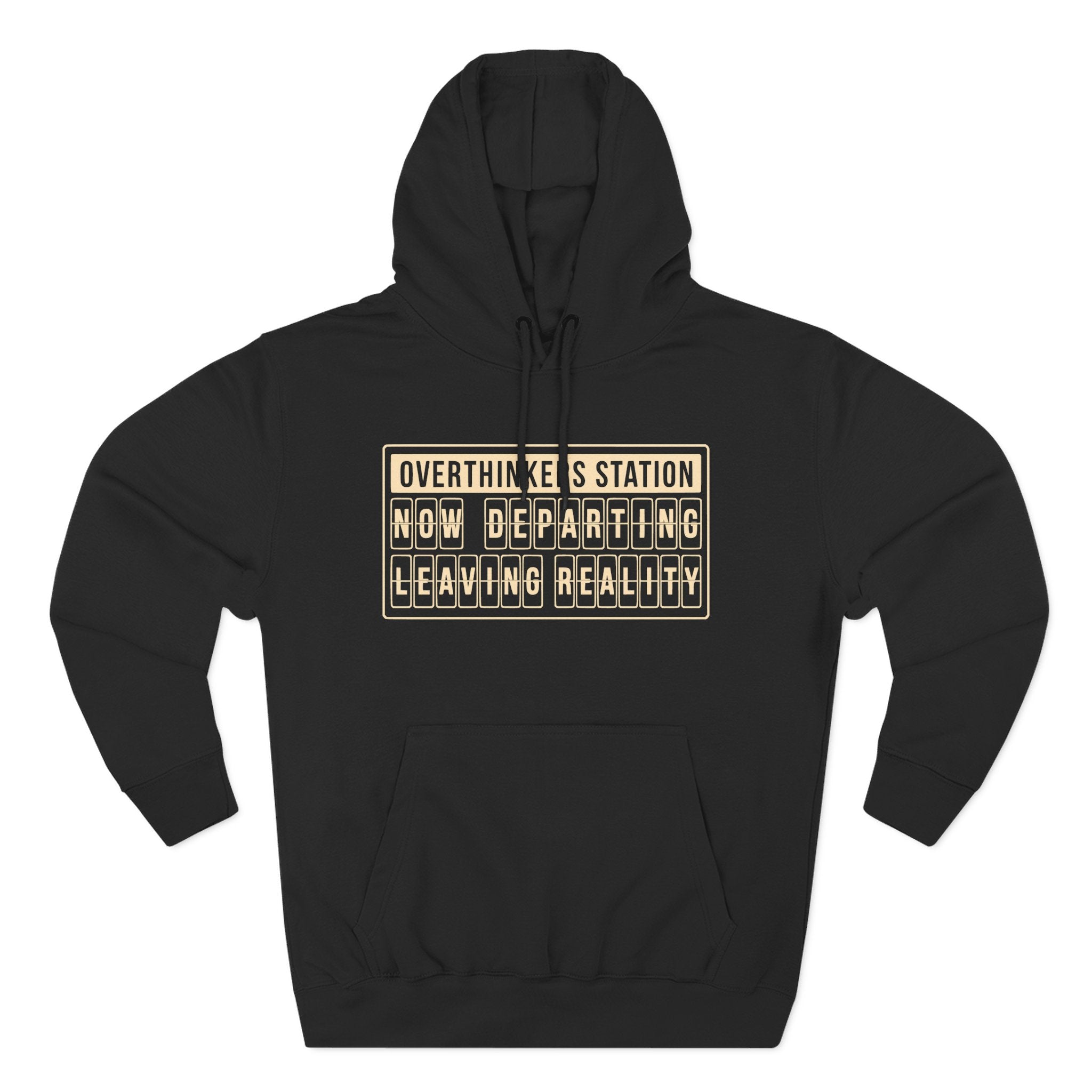 Overthinkers Station Premium Unisex Hoodie