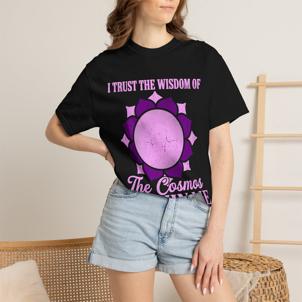27 I Trust the Wisdom of the Cosmos Within Me Crown Chakra Comfort Colors® Unisex T-Shirt