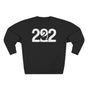 222 Angel Number Swan Grace Premium Unisex Sweatshirt