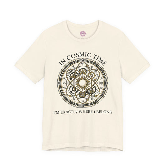 Divine Cosmic Timing Premium Unisex T-Shirt