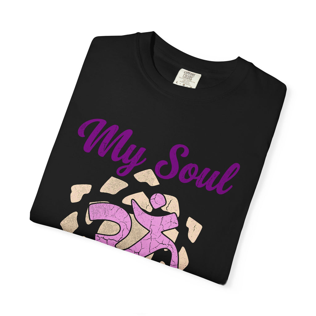 My Soul Is Aligned With the Universe Crown Chakra Om Comfort Colors® Unisex T-Shirt