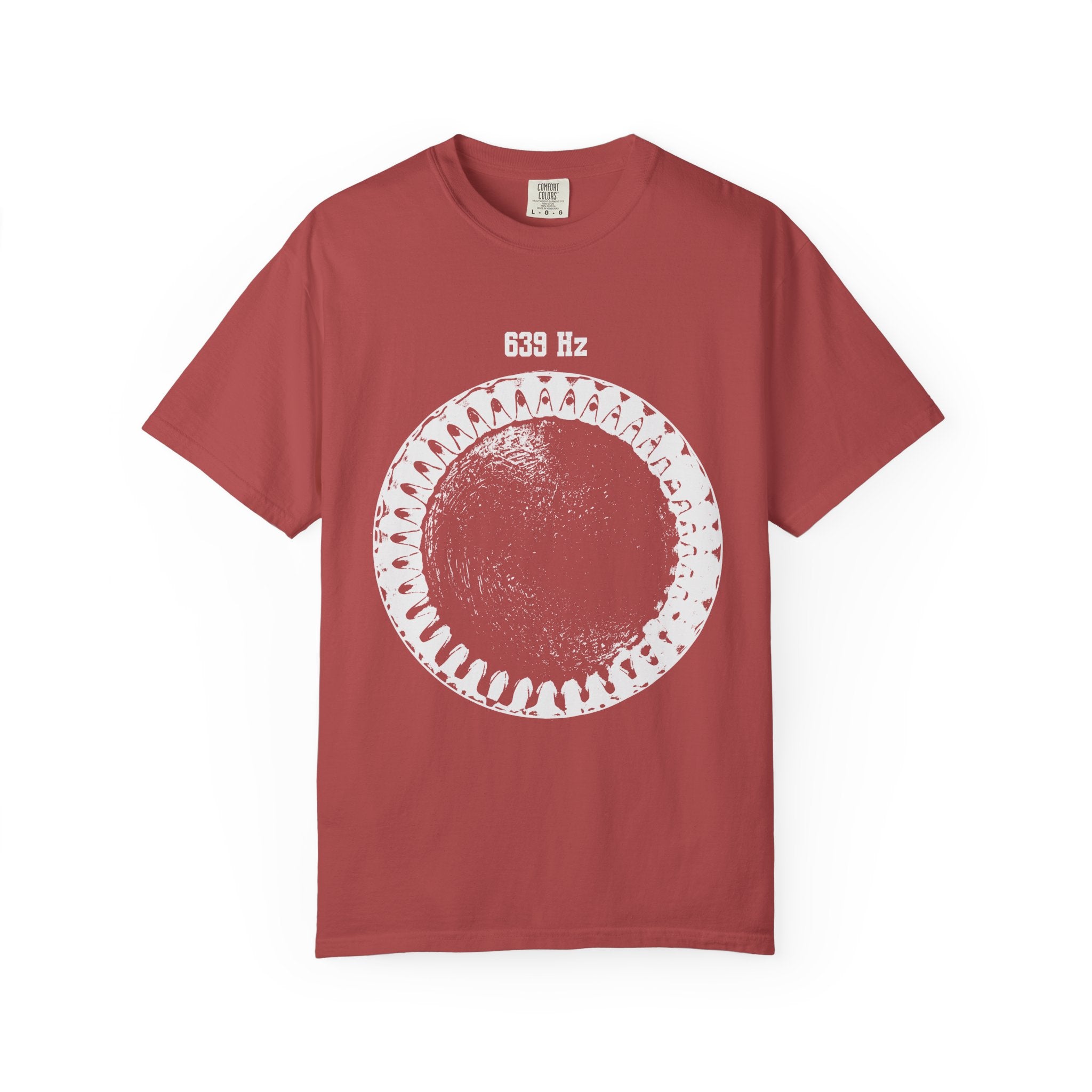639 Hz Solfeggio Frequency Cymatics Connection Harmony Comfort Colors® Unisex T-Shirt