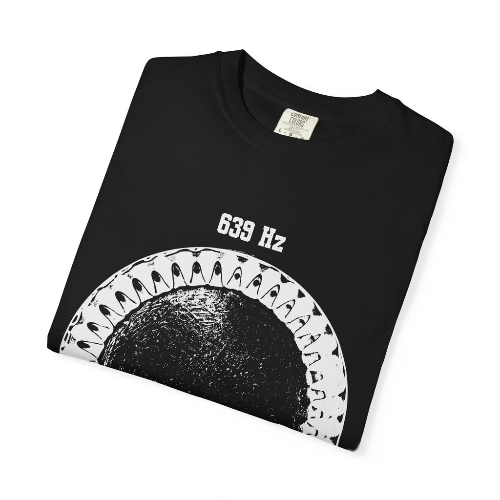 639 Hz Solfeggio Frequency Cymatics Connection Harmony Comfort Colors® Unisex T-Shirt