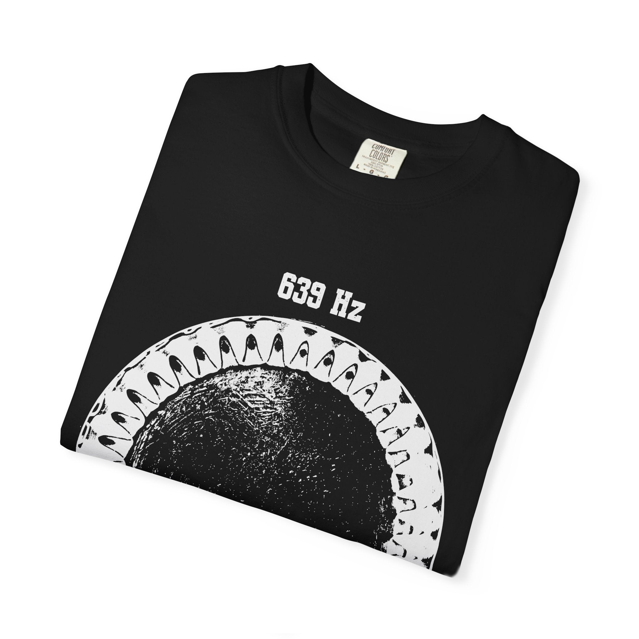639 Hz Solfeggio Frequency Cymatics Connection Harmony Comfort Colors® Unisex T-Shirt
