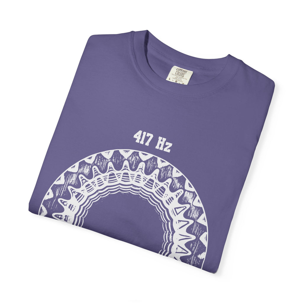 417 Hz Solfeggio Frequency Cymatics Sound Wellness Comfort Colors® Unisex T-Shirt