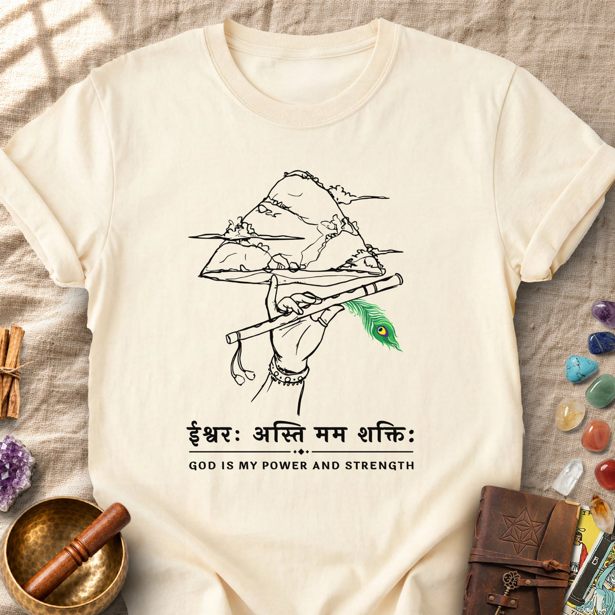 God Is My Power And Strength Comfort Colors® Unisex T-Shirt