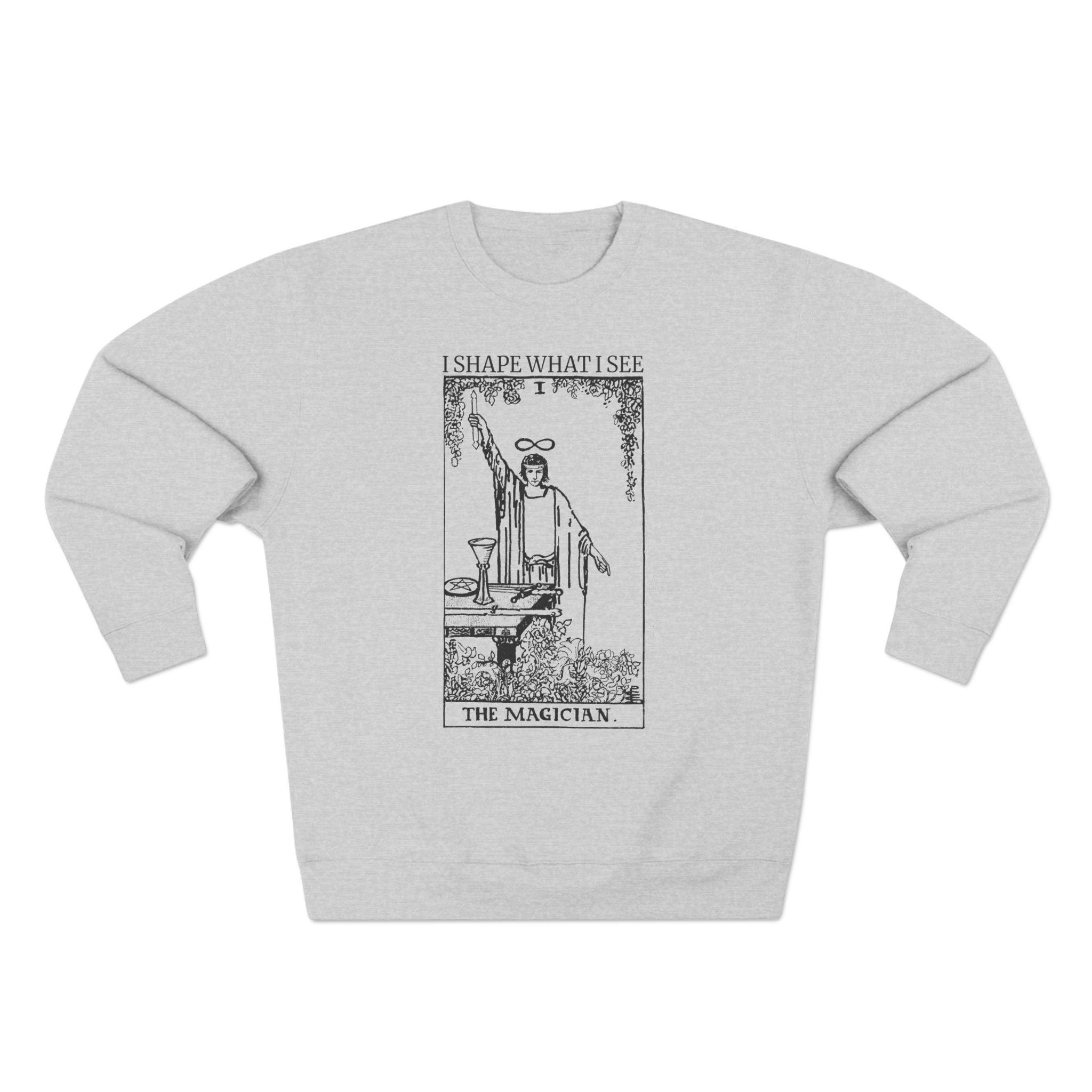 The Magician Manifestation Tarot Premium Unisex Sweatshirt