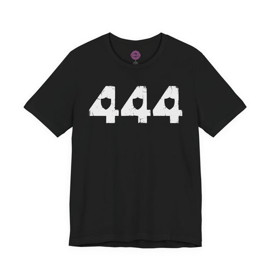 444 Angel Number Sovereign Shield Premium Unisex T-Shirt