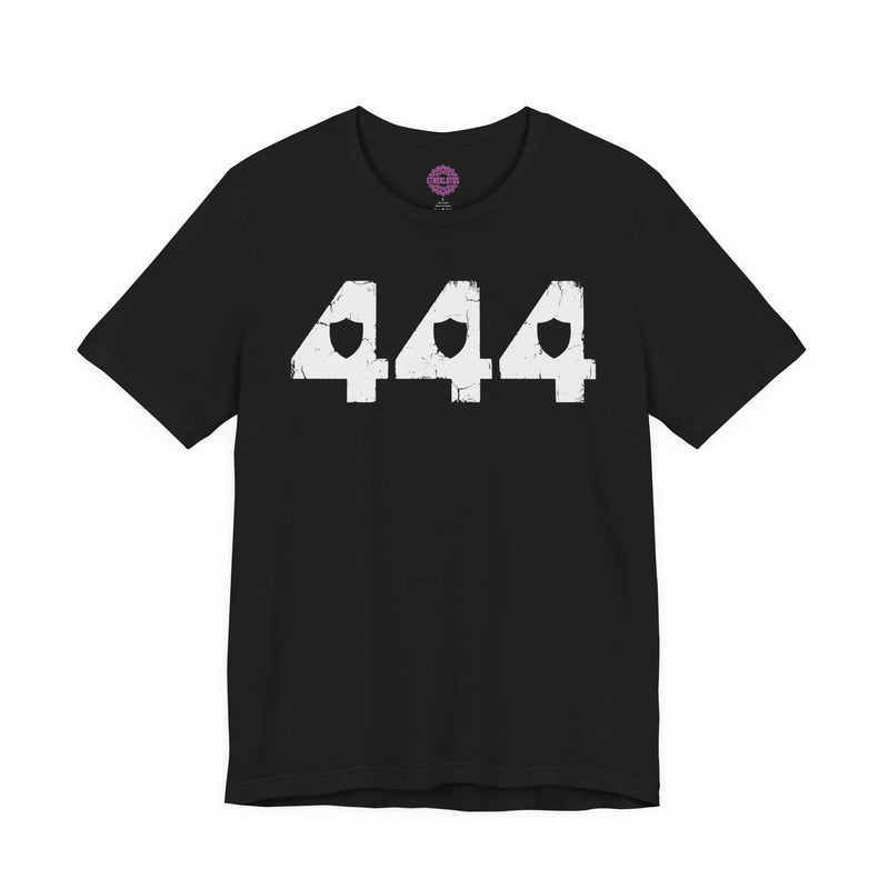 444 Angel Number Sovereign Shield Premium Unisex T-Shirt