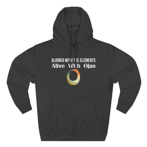 Aligned With the Elements Alive With Ojas Premium Unisex Hoodie