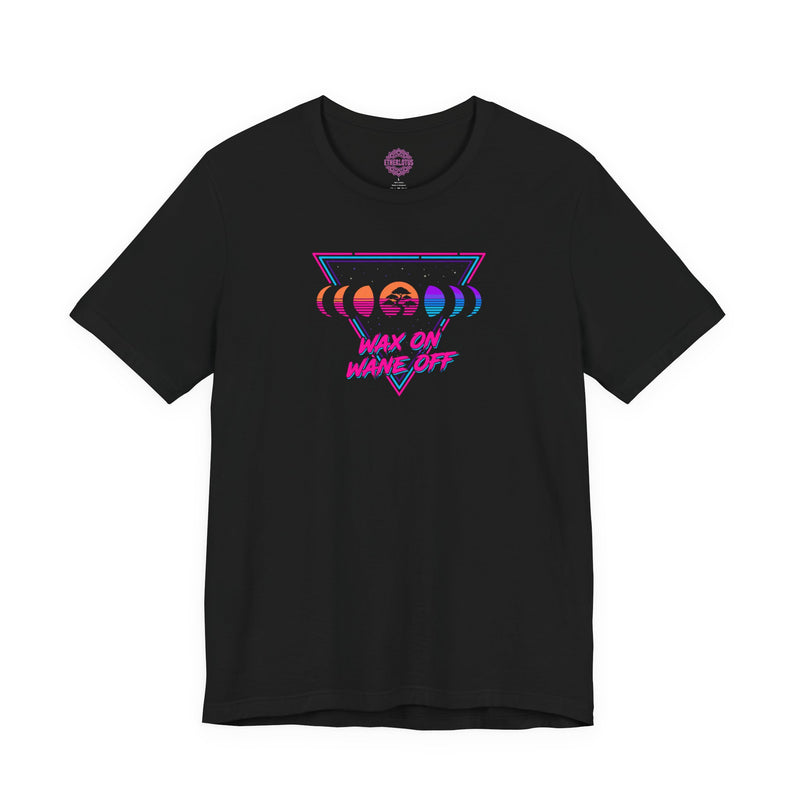 Wax On Wane Off Lunar Retro Moon Phases Premium Unisex T-Shirt