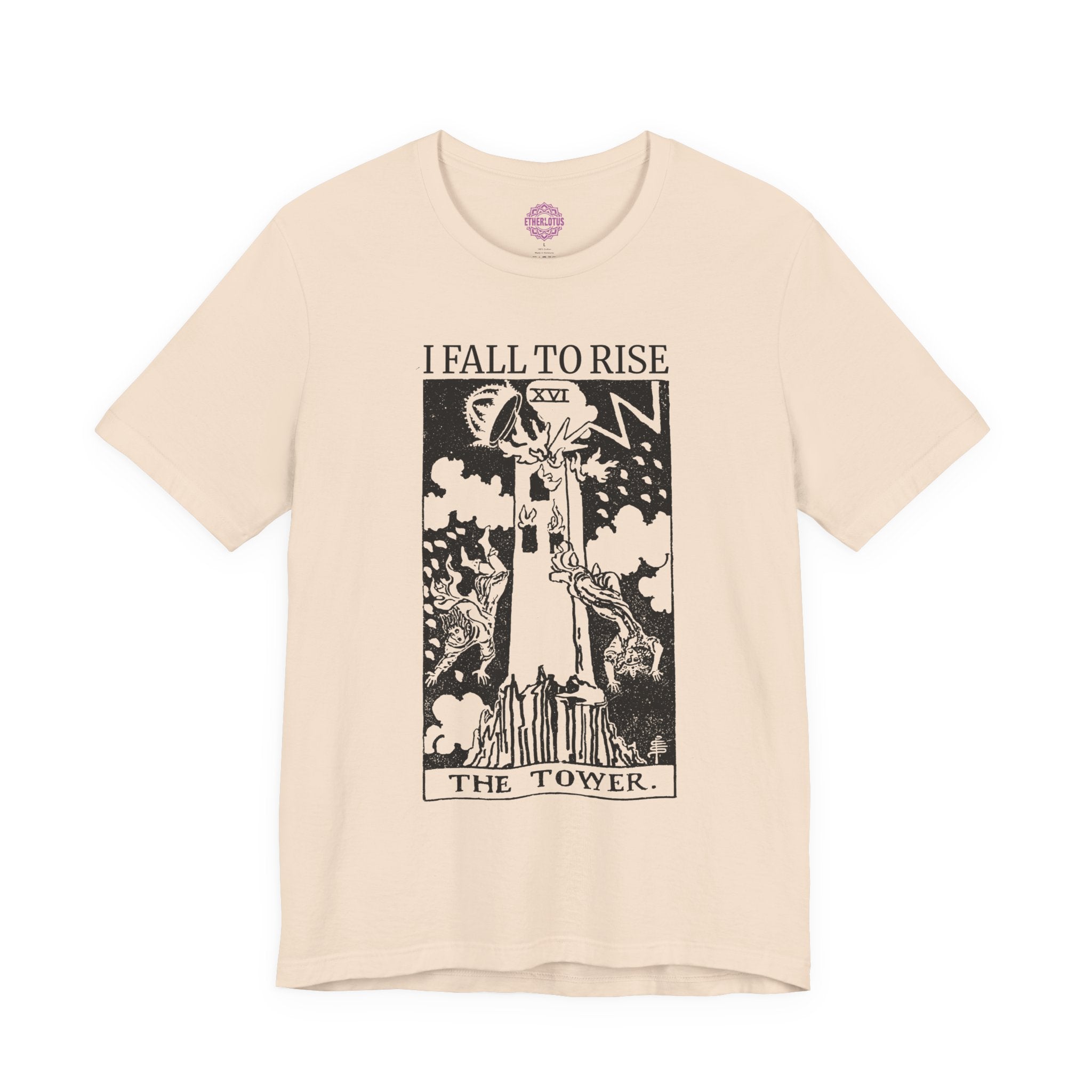 The Tower Fall To Rise Tarot Premium Unisex T-Shirt