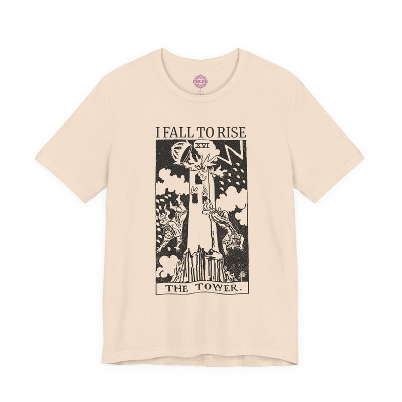 The Tower Fall To Rise Tarot Premium Unisex T-Shirt