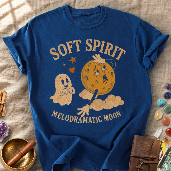 Soft Spirit Melodramatic Moon Halloween Comfort Colors® Unisex T-Shirt