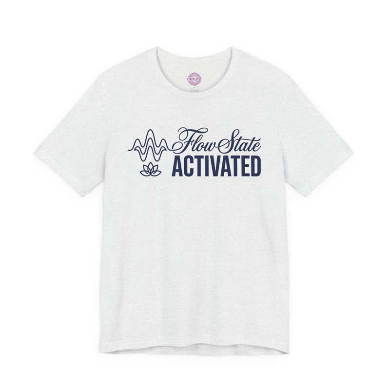 Flow State Activated Lotus Yoga Premium Unisex T-Shirt