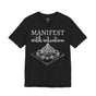 Manifest With Intention Sacred Geometry Meru Premium Unisex T-Shirt
