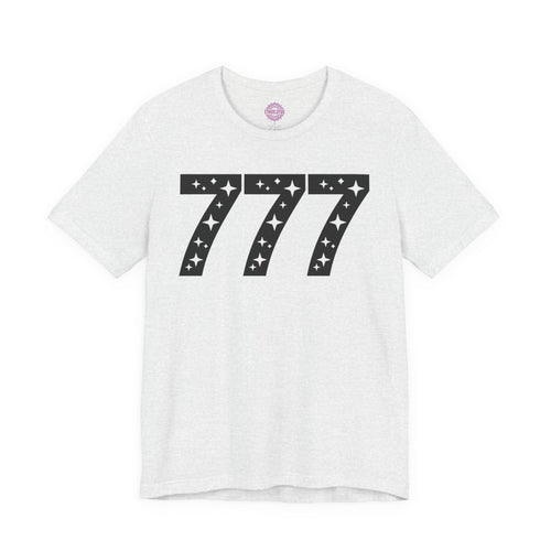 777 Angel Number Sacred Alignment Premium Unisex T-Shirt