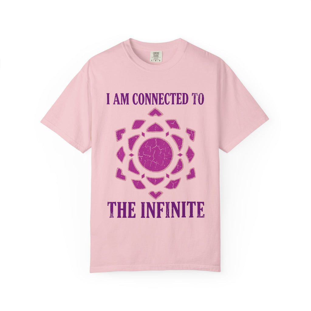 I Am Connected to the Infinite Crown Chakra Sahasrara Comfort Colors® Unisex T-Shirt