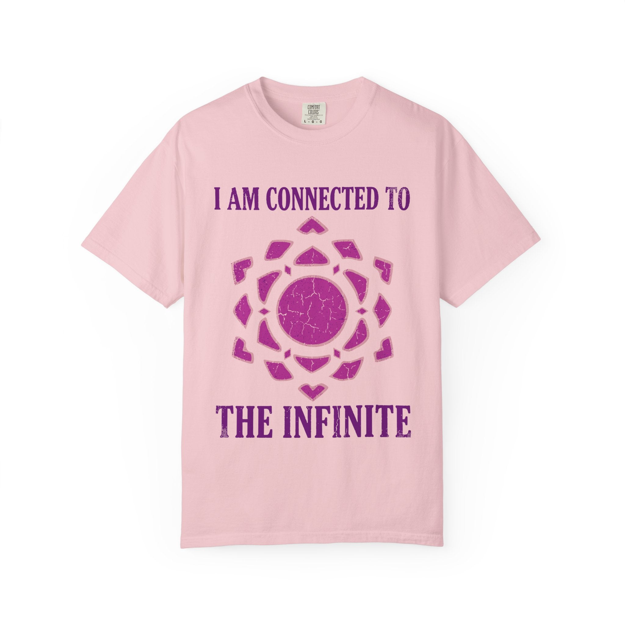 I Am Connected to the Infinite Crown Chakra Sahasrara Comfort Colors® Unisex T-Shirt