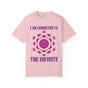 I Am Connected to the Infinite Crown Chakra Sahasrara Comfort Colors® Unisex T-Shirt