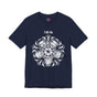 7.83 Hz Schumann Resonance Cymatics Earth Frequency Sound Premium Unisex T-Shirt