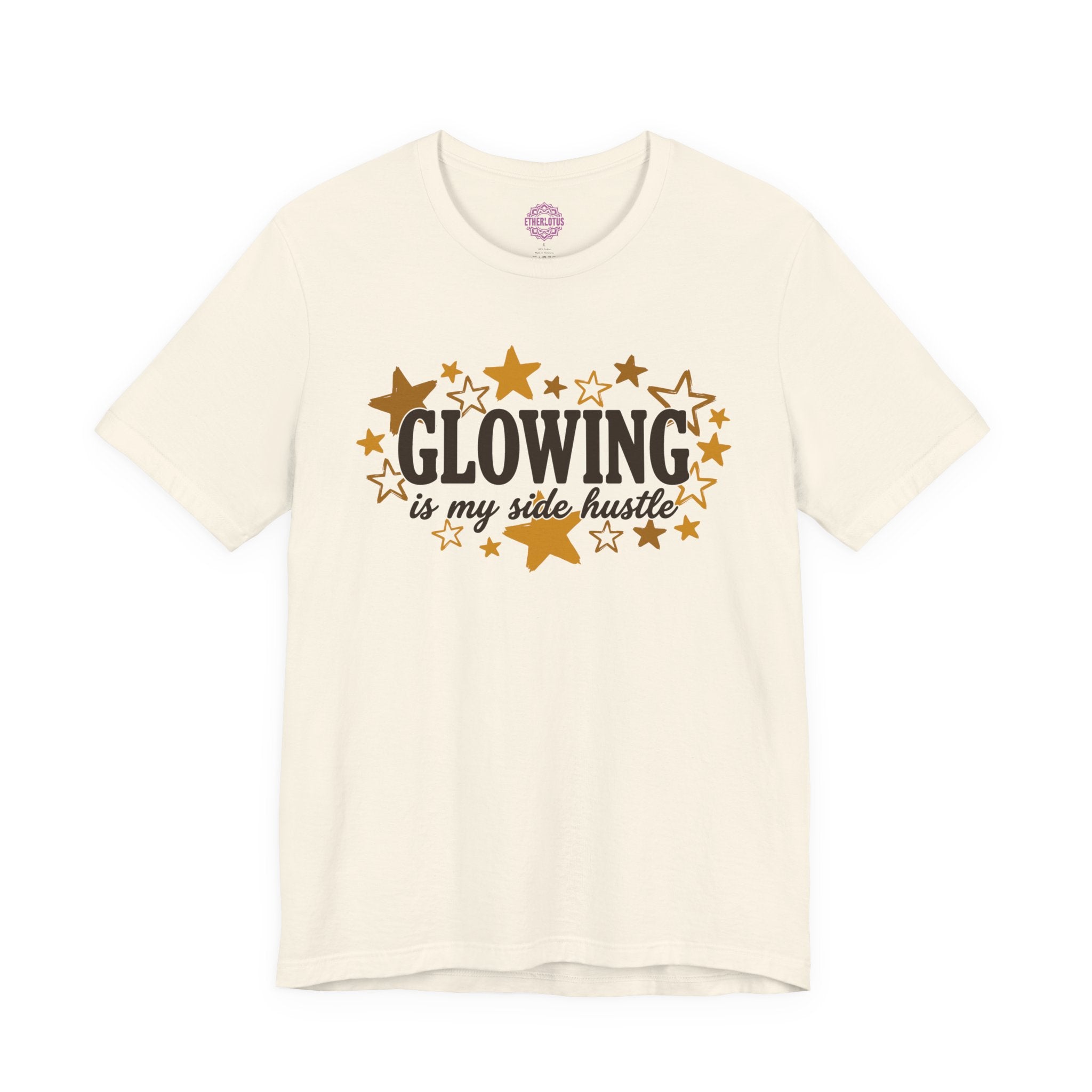 Glowing Is My Side Hustle Premium Unisex T-Shirt