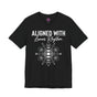 Aligned With Lunar Rhythm Mandala Premium Unisex T-Shirt