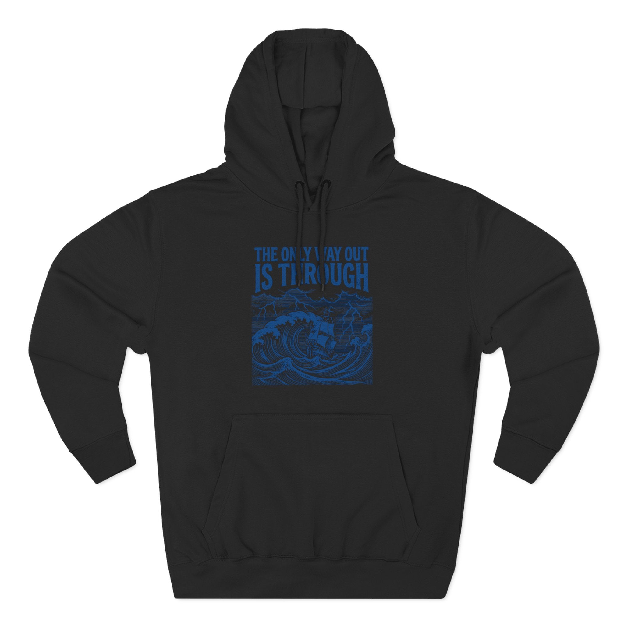 The Only Way Out Is Through Shadow Work Premium Unisex Hoodie
