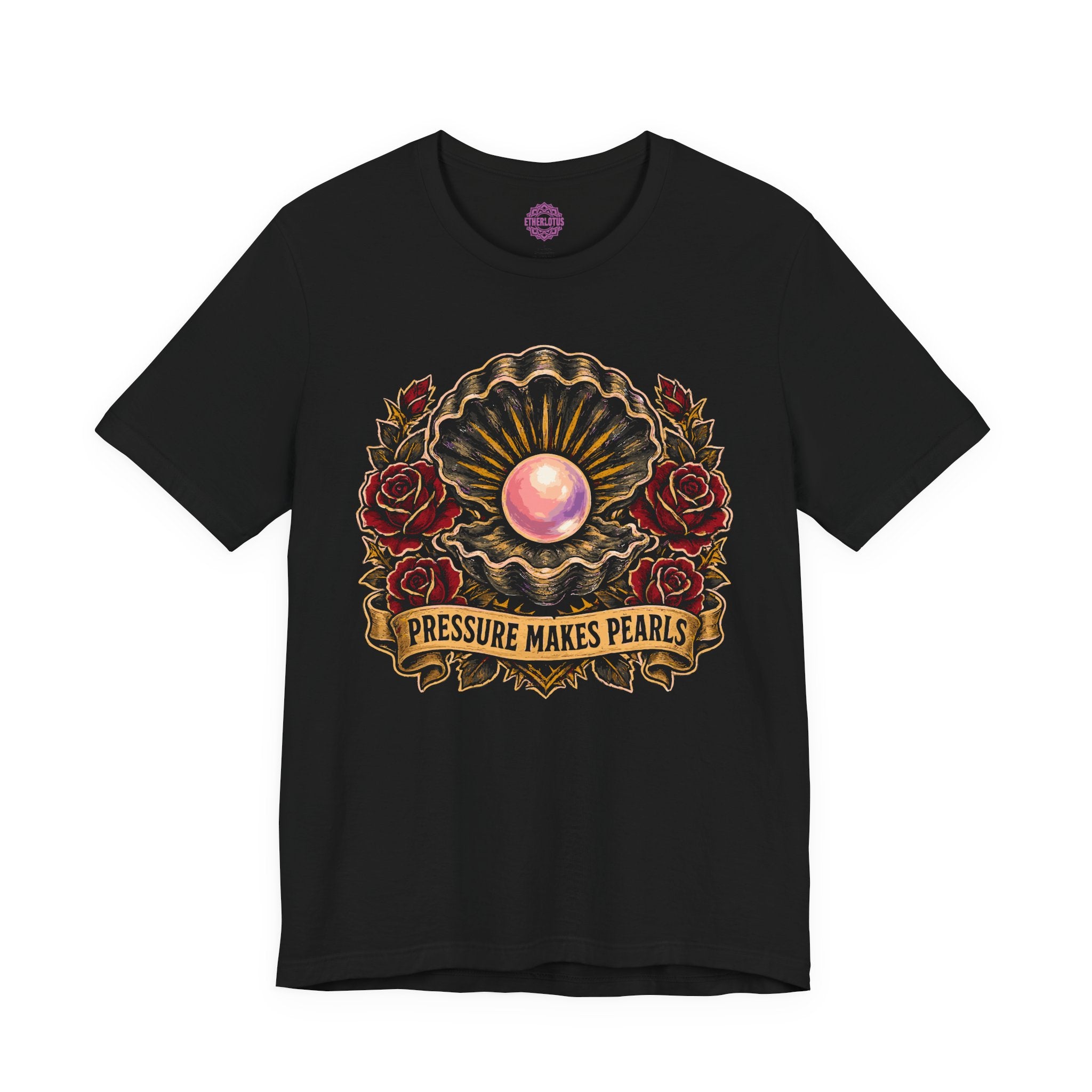 Pressure Makes Pearls Transformation Premium Unisex T-Shirt