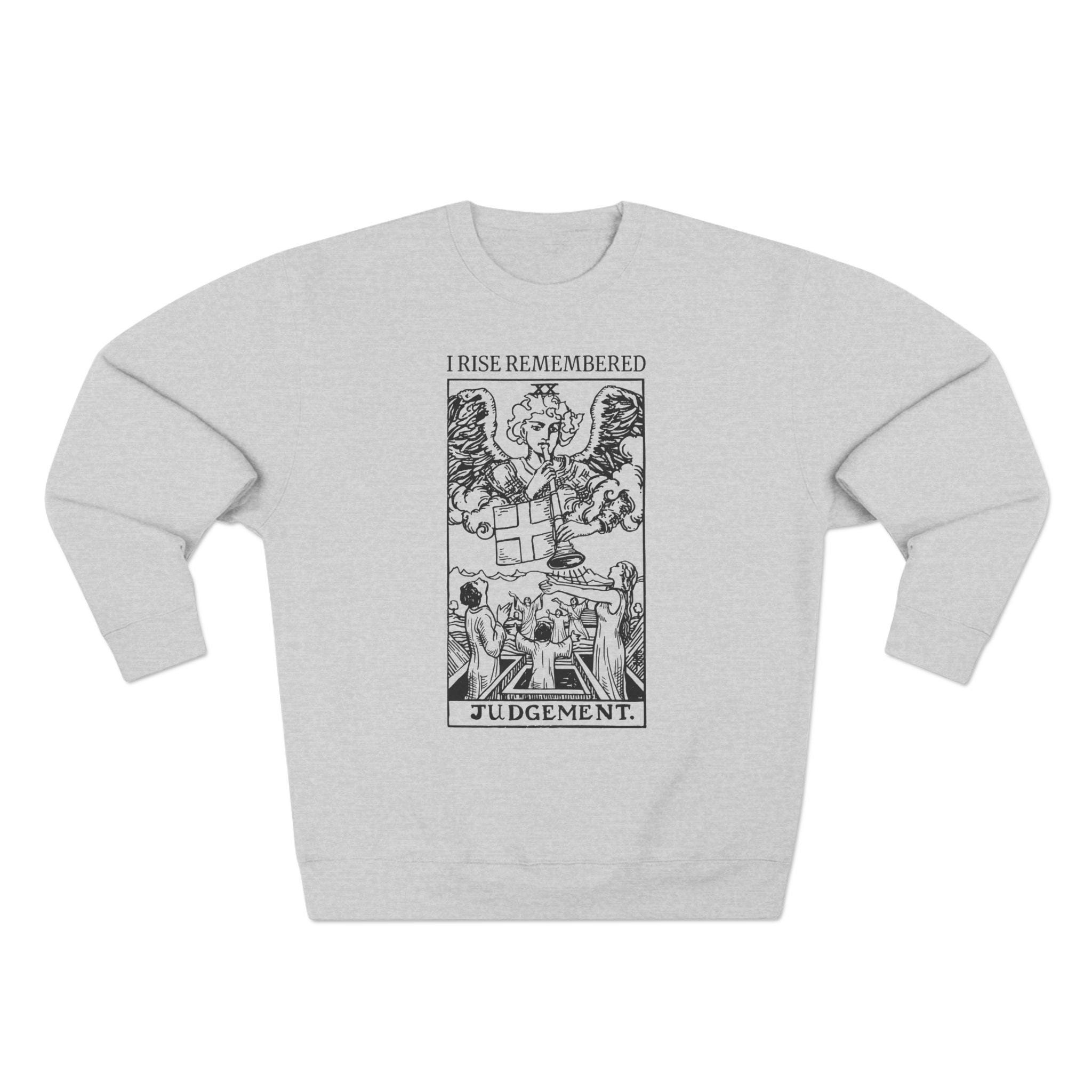 Judgement Rise Remembered Tarot Premium Unisex Sweatshirt