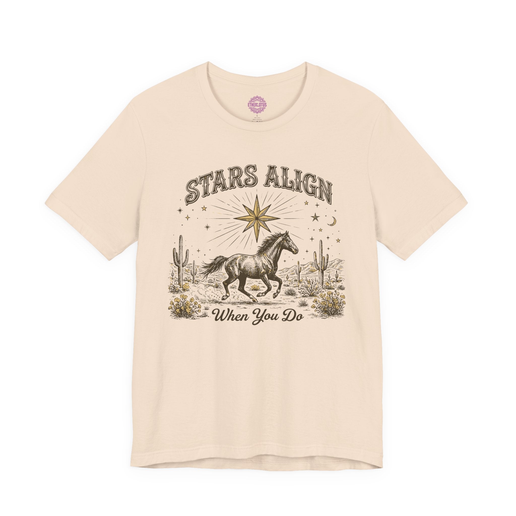 Stars Align When You Do Western Spirit Premium Unisex T-Shirt
