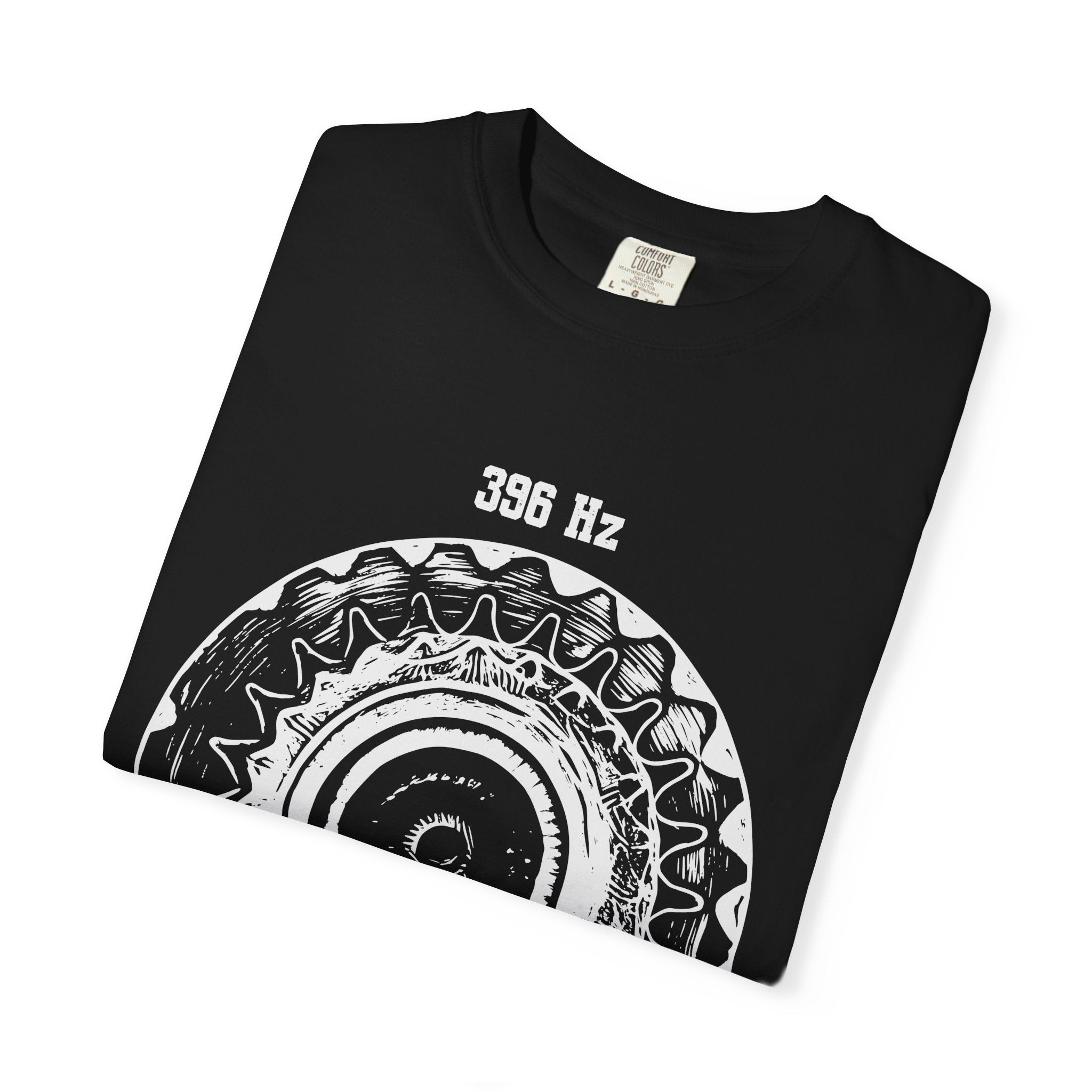 396 Hz Solfeggio Frequency Cymatics Sound Wellness Comfort Colors® Unisex T-Shirt