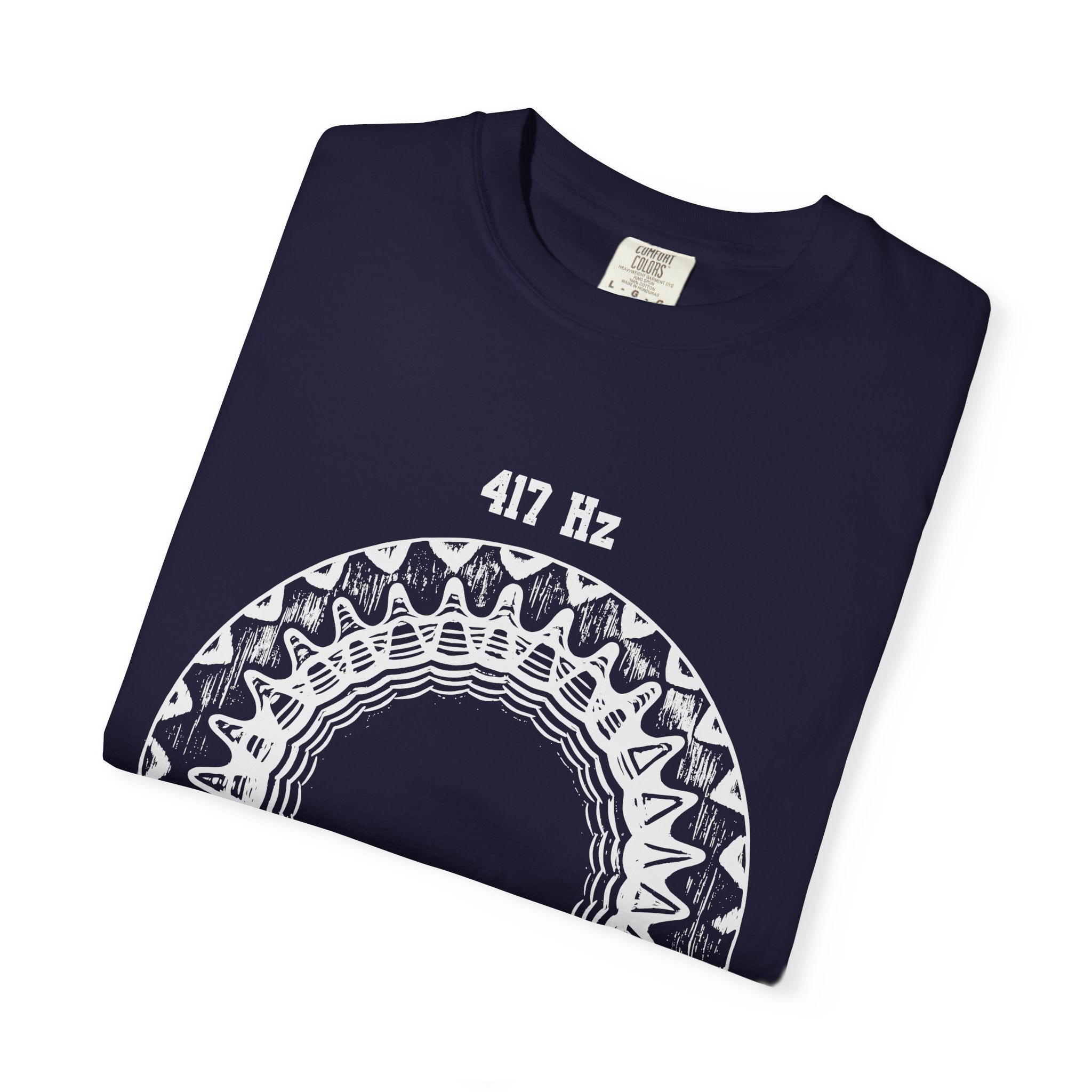 417 Hz Solfeggio Frequency Cymatics Sound Wellness Comfort Colors® Unisex T-Shirt