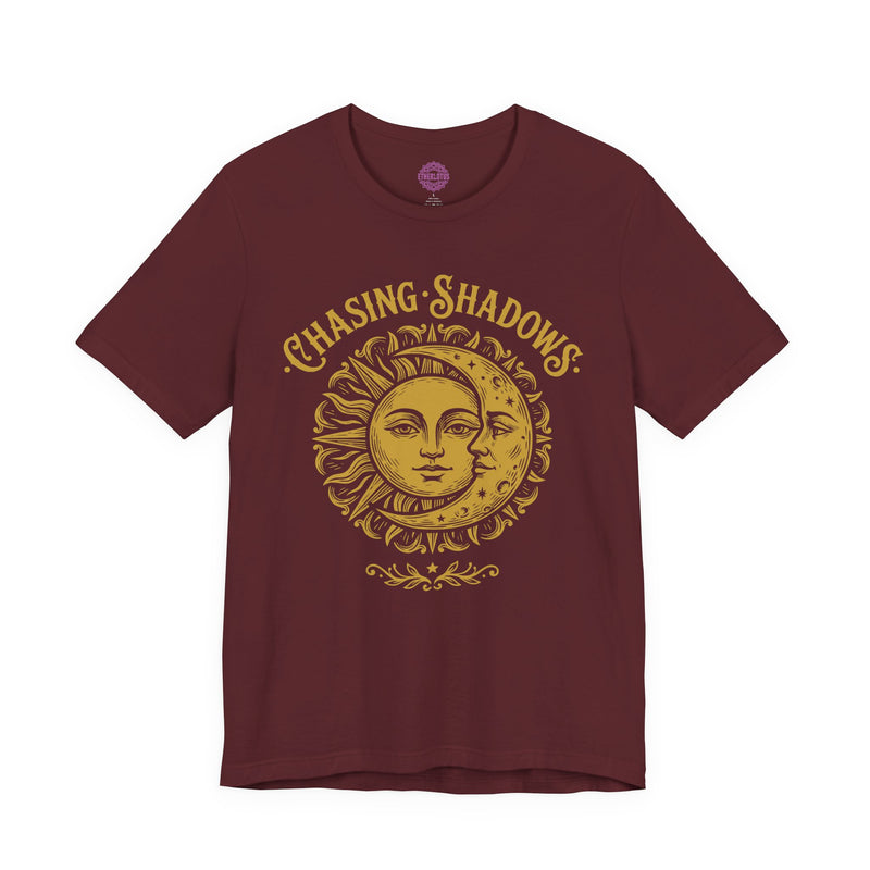 Chasing Shadows Sun & Moon Premium Unisex T-Shirt