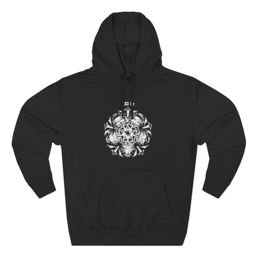 7.83 Hz Schumann Resonance Cymatics Earth Frequency Sound Premium Unisex Hoodie