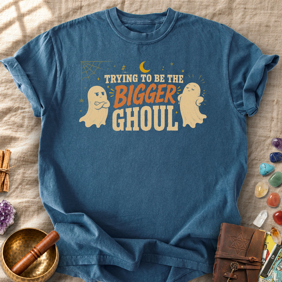 Trying to Be the Bigger Ghoul Halloween Comfort Colors® Unisex T-Shirt